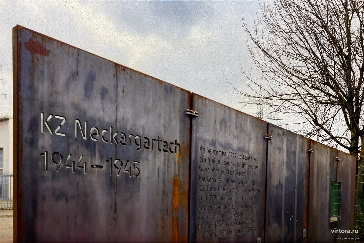 Красная полоса на асфальте: почему в Хайльбронне решили вскрыть правду спустя 80 лет