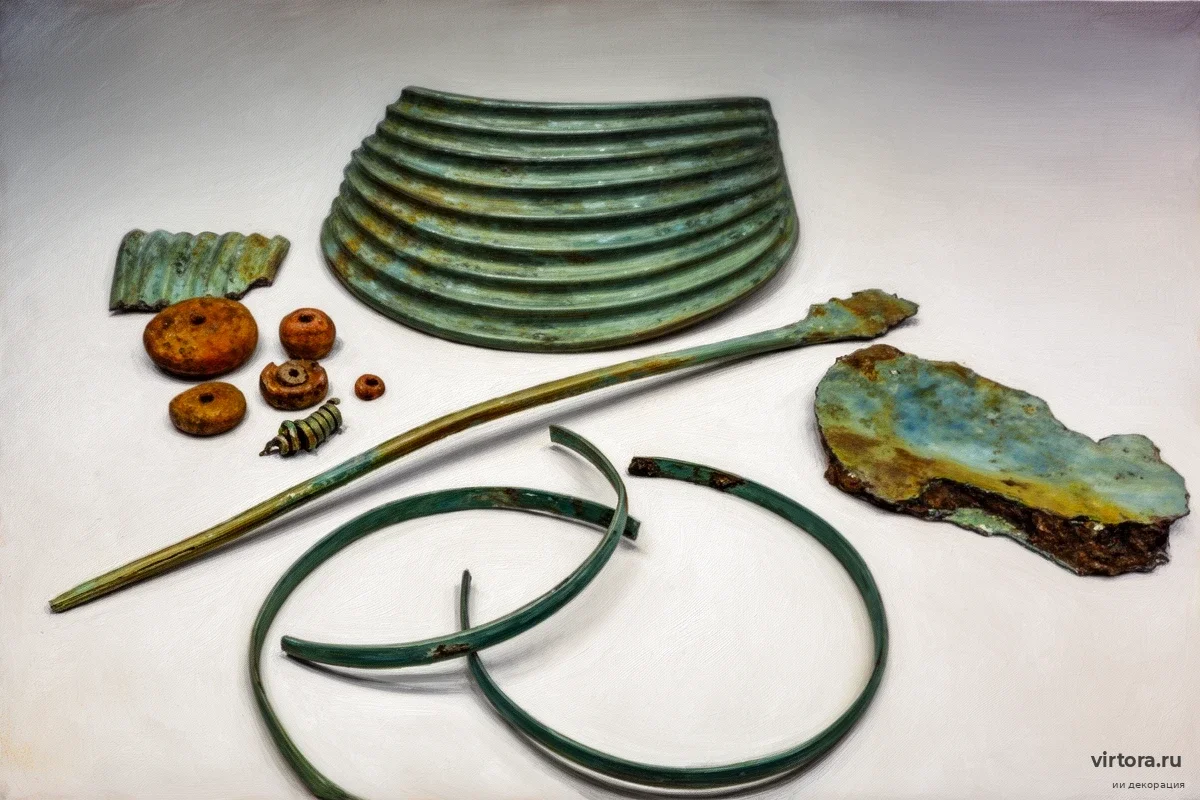 Ветряки в Германии пришлось отложить: под землей нашли сокровища женщин из высшего общества